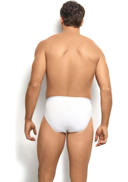 Erkek Beyaz Slip 3'lü Külot 150 modelleri