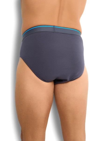 Erkek Füme Slip 3'lü Külot 150 modelleri