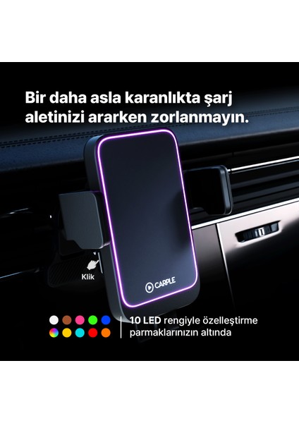 The Mount Araç İçi Kablosuz Şarj Cihazı ve Telefon Tutucu modelleri