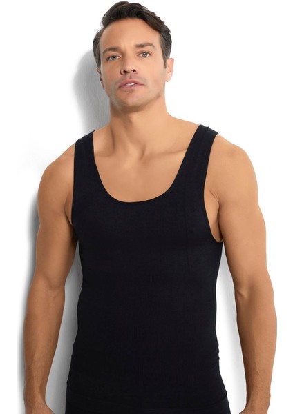 Erkek Siyah Atlet Korse 4001