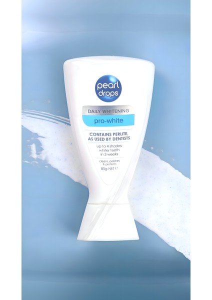 Pro-white - Doğal Perlit Minerali İle İnatçı Lekeleri Çıkaran, Beyazlatıcı Diş Macunu 50ml