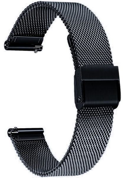 22 mm Fossil-Welder-Casio-Seiko-Omega-Armani Saat Uyumlu Kalın Metal Hasır Saat Kordonu KLNHSR22