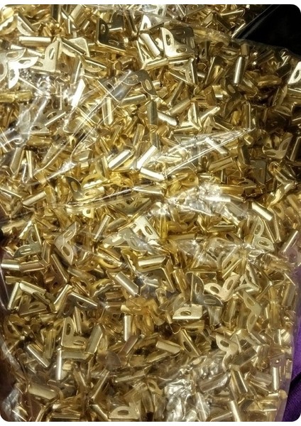 50 Gram (85-95) Adet Kitap Köşesi Köşebent Metal Altın/Gold Sarı Renk Yasin Kuran Köşe Kaplaması modelleri