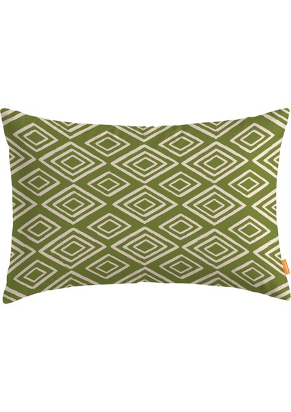 Geometrik Dikdörtgen Kırlent Kılıf Ds3