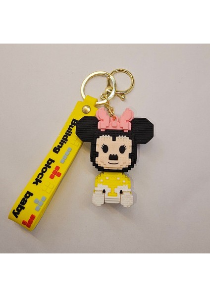 Sevimli Mickey Mouse Anahtarlık, Çanta Süsü/araba Süsü