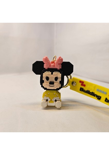 Sevimli Mickey Mouse Anahtarlık, Çanta Süsü/araba Süsü