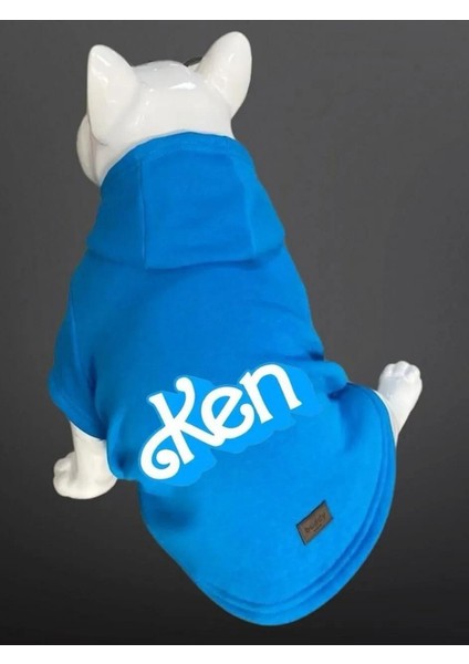 Kedi & Köpek Kıyafeti Sweatshirt - Ken Baskılı
