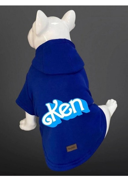 Kedi & Köpek Kıyafeti Sweatshirt - Ken Baskılı