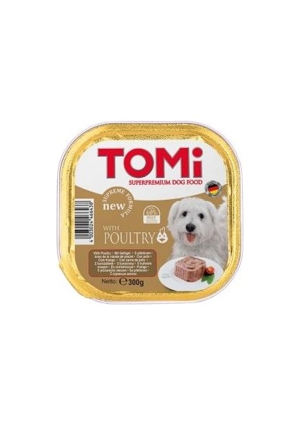 Köpek Kümes Hayvanlı Pate Alüminyum Yaş Mama 300gr (Pate)
