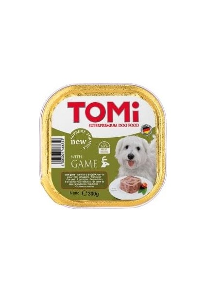 Köpek Yaban Hayvanlı Pate Alüminyum Yaş Mama 300gr (Pate)