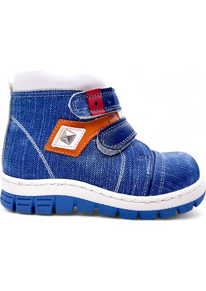 Ortopedik Polar Erkek Bebek ve Çocuk Botu KLSBEPA2305 Kot Mavisi 23