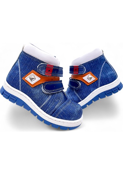 Ortopedik Polar Erkek Bebek ve Çocuk Botu KLSBEPA2305 Kot Mavisi 23