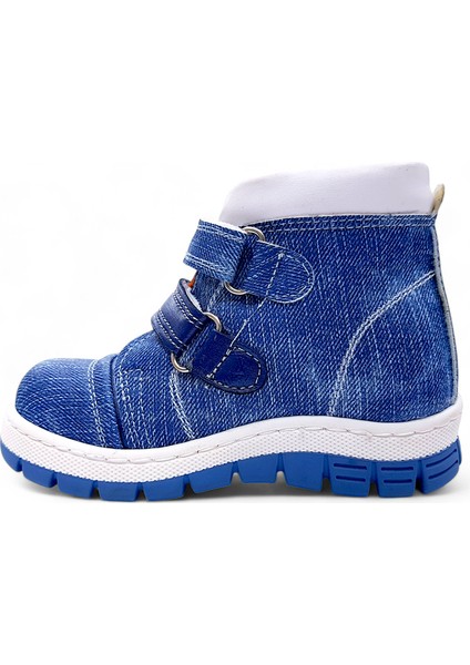 Ortopedik Polar Erkek Bebek ve Çocuk Botu KLSBEPA2305 Kot Mavisi 23