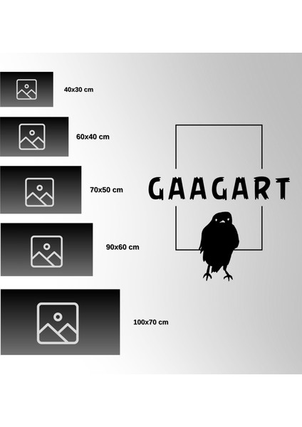Tekli Yatay Kanvas Duvar Tablosu Gemi Günbatımı ve Dağ Manzara fırsatları