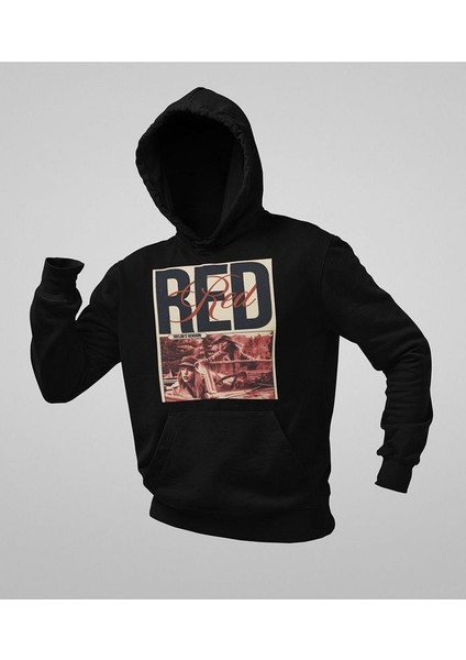Unisex Taylor Swift Vintage Albüm Red Baskılı Oversize Hoodie modelleri