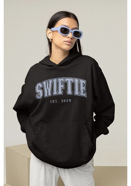 Swiftie Est. 1989 Baskılı Unisex Oversize Taylor Swift Hoodie