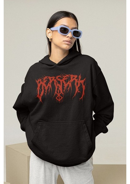 Berserk Anime Dizi Baskılı Unisex Oversize Hoodie fiyatları