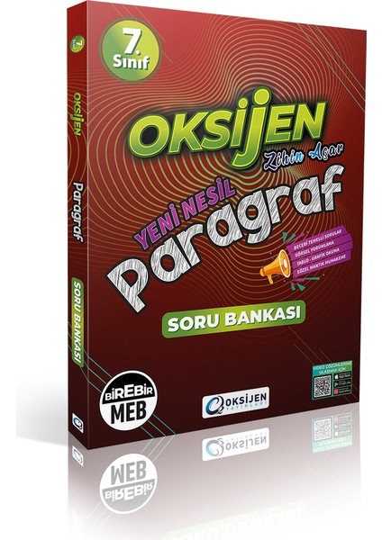 Oksijen 7. Sınıf Paragraf Soru Bankası