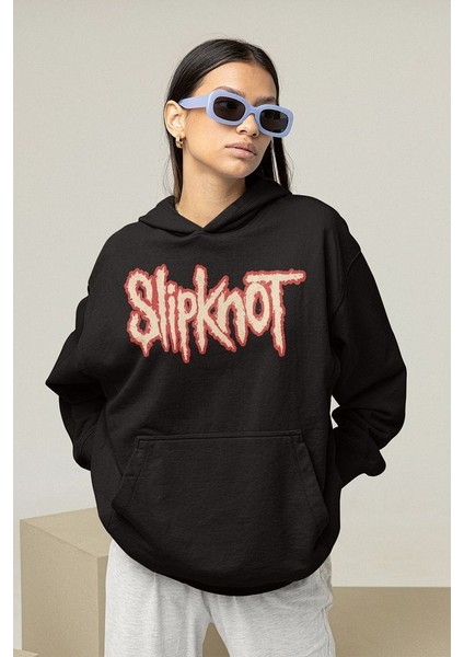 Anime Dizi Slipknot Baskılı Unisex Oversize Hoodie fiyatları