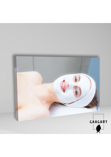 Tekli Yatay Kanvas Güzellik Estetik Merkezi Duvar Tablosu Kadın fiyatları