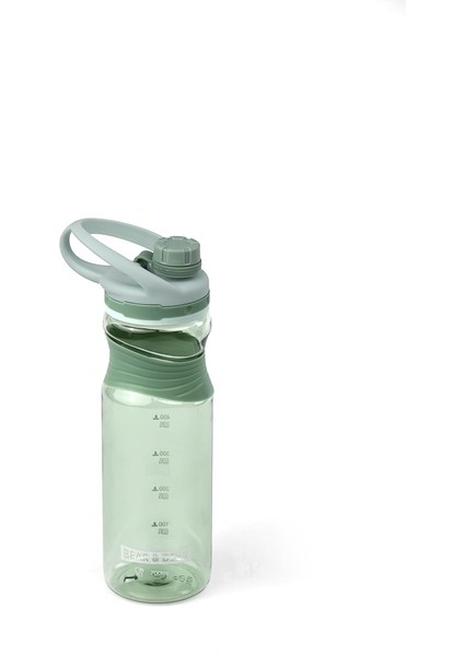 Silikon Tutacaklı Pastel Matara Yeşil 700 Ml.