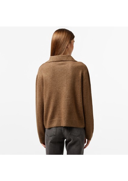 Kadın Bej Regular Fit Triko 47S003T.2CC fiyatları