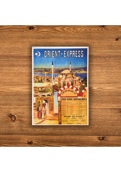 Poster: Orient Express Güzergahı B-POSTER008