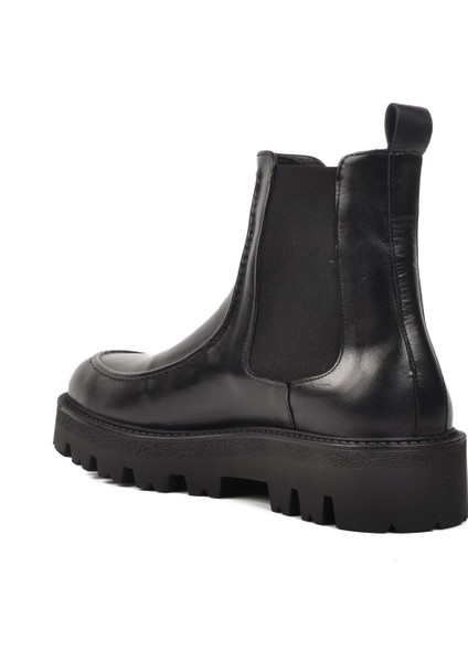 Premium 106 Siyah Deri Erkek Bot fırsatları