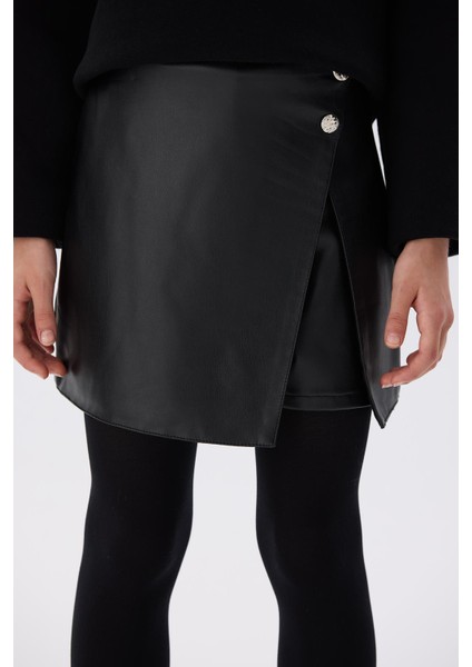 Bg Store Kız Çocuk Siyah Şort Etek modelleri