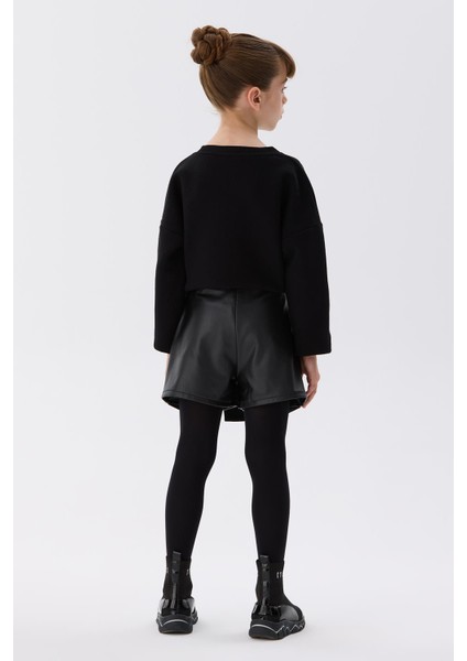 Bg Store Kız Çocuk Siyah Şort Etek fırsatları