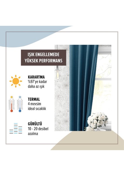 Blackout Işık Geçirmez Fon Perde Pilesiz Ekstraforlu Karartma Güneşlik fırsatları