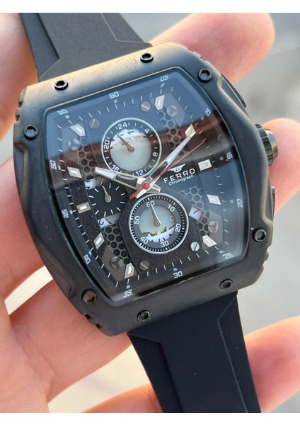 Silikon Kordon Iç Fonksiyonları Aktif 30 mt Suya Dayanıklı Erkek Kol Saat EFM.31346-H fırsatları