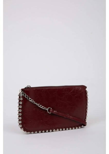 Kadın Zımba Detaylı Suni Deri Çapraz Çanta E0716AXNS modelleri