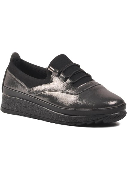 160 Platin Kadın Günlük Ayakkabı
