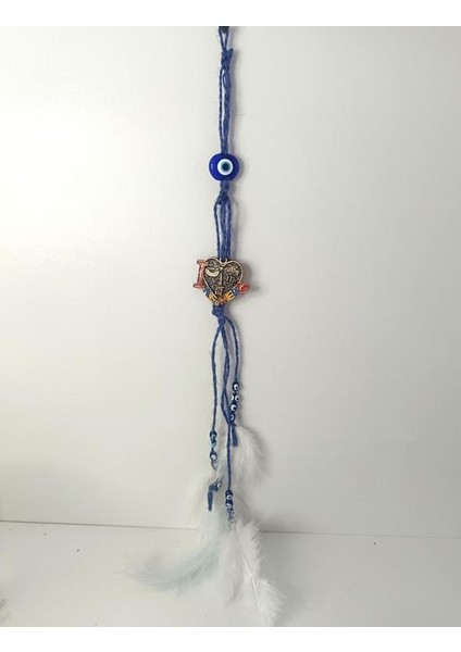 Nazar Boncuklu Kötü Göz Kovucu Dikiz Ayna Duvar Bahçe Ağaç Teras Balkon Süsleme