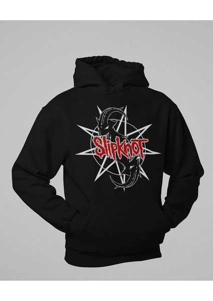 Slipknot Tasarım Baskılı Unisex Oversize Hoodie