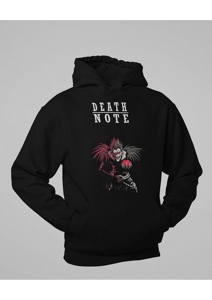 Death Note Baskılı Unisex Oversize Anime Hoodie
