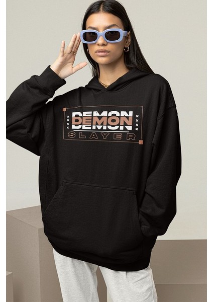 Demon Slayer Zenitsu Baskılı Unisex Oversize Anime Hoodie fiyatları