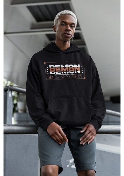 Demon Slayer Zenitsu Baskılı Unisex Oversize Anime Hoodie fırsatları