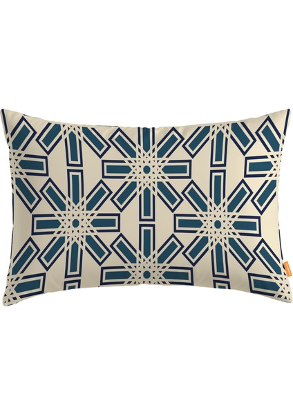 Geometrik Dikdörtgen Kırlent Kılıf DS11