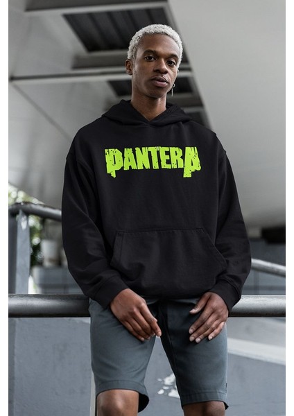 Pantera Rock Metal Baskılı Unisex Oversize Müzik Grubu Hoodie fırsatları
