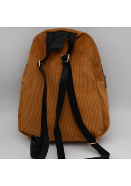 Kadın Kadife Hardal Sırt Çantası fiyatları