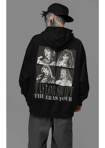 Taylor Swift The Eras Tour Baskılı Oversize Şarkıcı Hoodie modelleri