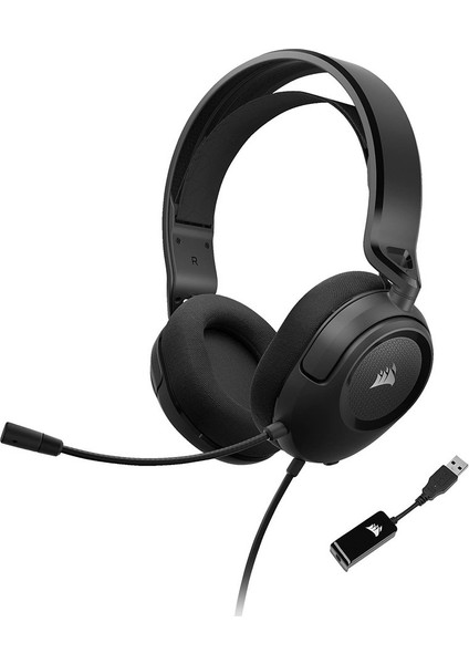 Corsaır HS35 V2 Siyah 7.1 Mikrofonlu Surround Gaming KULAKLIK-CA-9011386-EU