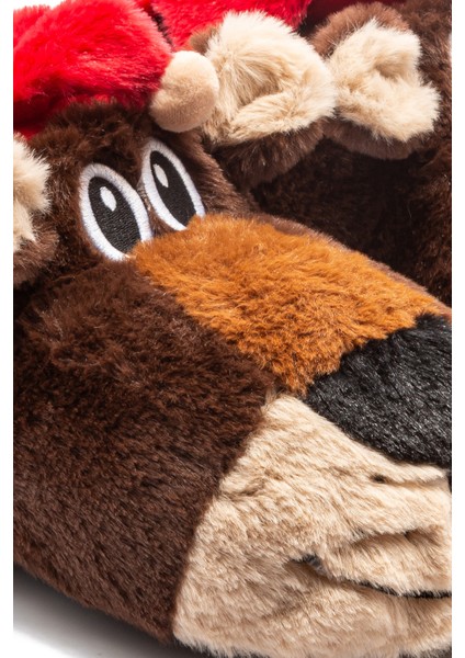 Joker Erkek Hayvanlı Panduf Kahverengi 41/46