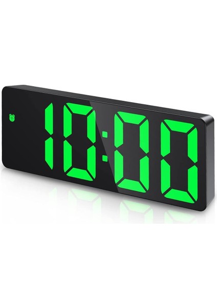 Yeşil LED Dijital Masa Saati Termometre Alarm Takvimli