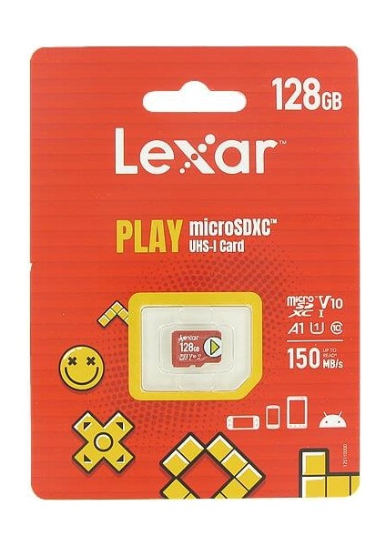 128GB Play 160MB V10 Uhsı Micro Sd Hafıza Kartı