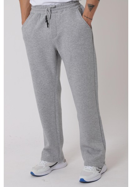Baggy 3 Ip Şardonlu Düz Eşofman Altı Spr 12071_70099