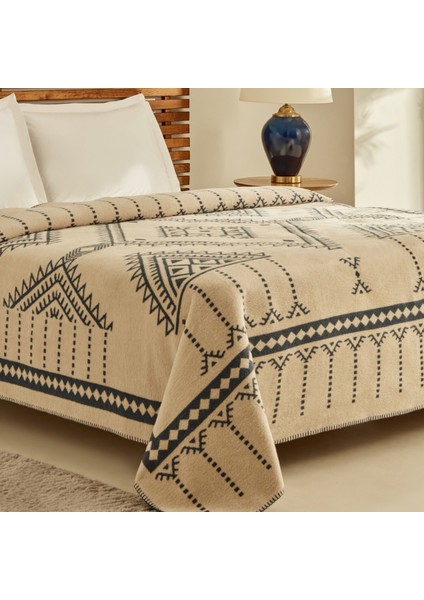 Marla Çift Kişilik Pamuklu, Yumuşak Dokulu Battaniye 200x220 cm – Sıcak ve Konforlu fırsatları
