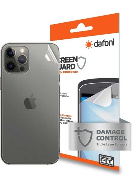 Apple iPhone 12 Apple iPhone 12 Pro 6.1 Inç Darbe Emici Arka+Yan Gövde Koruyucu
